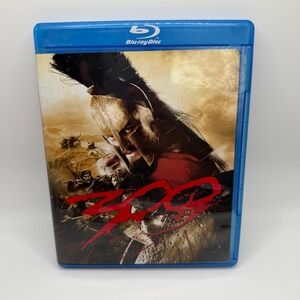 300 Blu-ray Movie Gerard Butler Zack Snyder Frank Miller Warner Bros Action